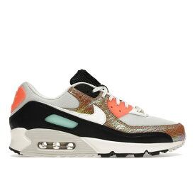 Nike ナイキ レディース スニーカー 【Nike Air Max 90】 サイズ US_5.5W(22.5cm) Gold Reptile (Women's)