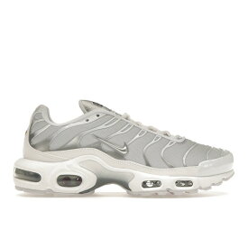 Nike ナイキ レディース スニーカー 【Nike Air Max Plus】 サイズ US_11.5W(28.5cm) White Metallic Silver (Women's)