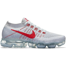 Nike ナイキ レディース スニーカー 【Nike Air VaporMax】 サイズ US_5.5W(22.5cm) Pure Platinum University Red (Women's)