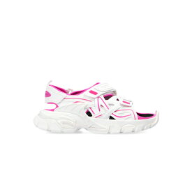 Balenciaga バレンシアガ レディース スニーカー 【Balenciaga Track Sandal】 サイズ EU_40(25.5cm) White/Fluo Pink (Women's)
