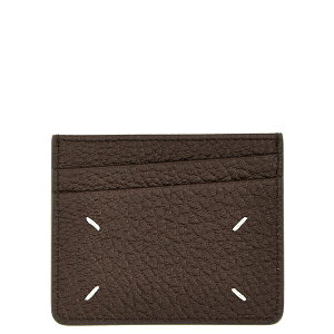 }^}WF Y z ANZT[ Slim Card Holder Brown