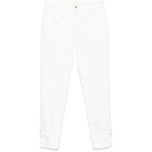 �����[�W���[ ���f�B�[�X �J�W���A���p���c �{�g���X Cotton chinos White