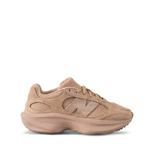 �j���[�o�����X �����Y �X�j�[�J�[ �V���[�Y Wrpd runner flat taupe sneakers Neutrals
