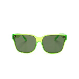 �����_ �t�@���[ �����Y �T���O���X�E�A�C�E�F�A �A�N�Z�T���[ Rui oversize-frame sunglasses Green