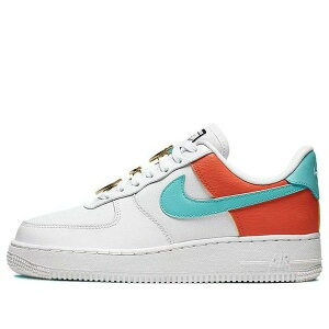 Nike �i�C�L ���f�B�[�X �X�j�[�J�[ White/Light Aqua-Cosmic Clay �y(WMNS) Nike Air Force 1 Low SE 'Basketball Pins White Orange' AA0287-106�z �T�C�Y US_6.5(23.5cm)