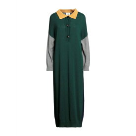 【送料無料】 ディキシー レディース ワンピース トップス Midi dresses Dark green