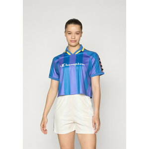 `sI fB[X ejX X|[c SPORTS HERITAGE V NECK POLO - Print T-shirt - blue