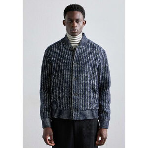 ~b\[j Y T_ V[Y JACKET - Bomber Jacket - blue/grey