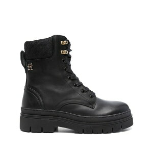 �g�~�[ �q���t�B�K�[ ���f�B�[�X �u�[�c �V���[�Y Monogram-embroidered boots Black