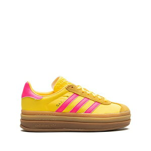 �A�f�B�_�X ���f�B�[�X �X�j�[�J�[ �V���[�Y Gazelle bold spark lucid pink sneakers Yellow