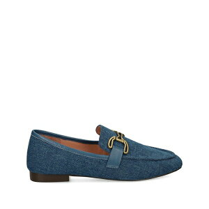 �r�r���E ���f�B�[�X �X���b�|���E���[�t�@�[ �V���[�Y Denim chain-link loafers Blue