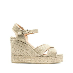 �J�X�^�j�G�[�� ���f�B�[�X �T���_�� �V���[�Y 110mm bromelia espadrilles Neutrals