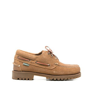 �Z�o�S �����Y �X���b�|���E���[�t�@�[ �V���[�Y Acadia suede lace-up loafers Brown