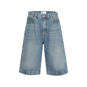 �t���[�� ���f�B�[�X �f�j���p���c �{�g���X Jort wide-leg denim shorts Blue