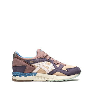 �A�V�b�N�X �����Y �X�j�[�J�[ �V���[�Y X offspring gel lyte 5 desert pack sneakers Pink