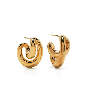 �V�������b�g�E�V�F�l ���f�B�[�X �s�A�X���C�������O �A�N�Z�T���[ Initial blow earrings Gold