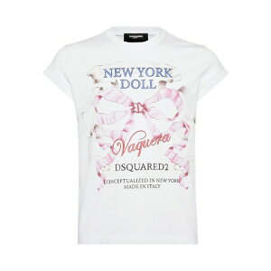 �f�B�[�X�N�G�A�[�h �����Y T�V���c �g�b�v�X Vaquera t-shirt White