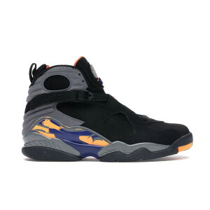 Jordan �W���[�_�� �����Y �X�j�[�J�[ �yJordan 8 Retro Phoenix Suns�z �T�C�Y US_10(28.0cm) Black/Bright Citrus-Cool Grey-Deep Royal Blue