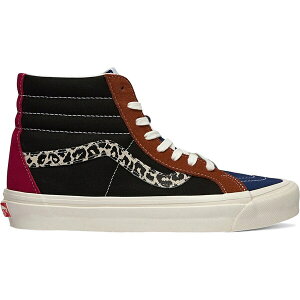 Vans �o���Y �����Y �X�j�[�J�[ �yVans Sk8-Hi 38 DX Anaheim Factory Animal Mix�z �T�C�Y US_7.5(25.5cm) Multicolor