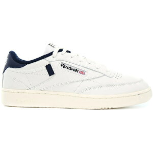 Reebok ���[�{�b�N �����Y �X�j�[�J�[ �yReebok Club C 85 Vintage Navy�z �T�C�Y US_8.5(26.5cm) Chalk/Classic White/Collegiate Navy