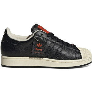 adidas �A�f�B�_�X �����Y �X�j�[�J�[ �yadidas Superstar Paris�z �T�C�Y US_7(25.0cm) Core Black/Core Black/Cream White