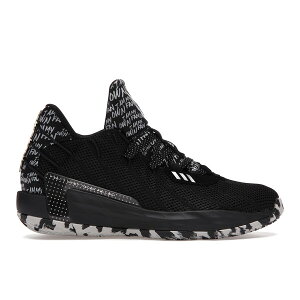 adidas �A�f�B�_�X �����Y �X�j�[�J�[ �yadidas Dame 7 I Am My Own Fan Core Black�z �T�C�Y US_7.5(25.5cm) Core Black/Silver Metallic/Core Black