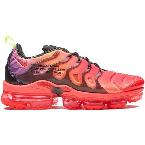Nike �i�C�L �����Y �X�j�[�J�[ �yNike Air VaporMax Plus Flight Pack Black Pink�z �T�C�Y US_10.5(28.5cm) Black/Red-Pink-Volt