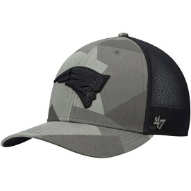 フォーティーセブン メンズ 帽子 アクセサリー New England Patriots '47 Countershade MVP DP Trucker Snapback Hat Olive