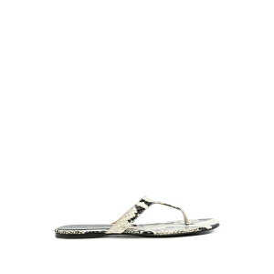 �J�C�g ���f�B�[�X �T���_�� �V���[�Y Archer snakeskin-print sandals Neutrals