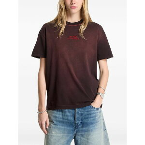 �I�t�z���C�g ���f�B�[�X T�V���c �g�b�v�X X ac milan faded-effect t-shirt Red