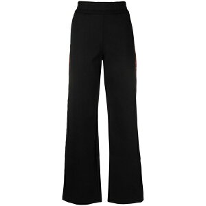 �I�t�z���C�g ���f�B�[�X �J�W���A���p���c �{�g���X Monogram-band track pants Black