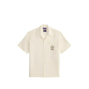�����t�E���[���� �p�[�v�����[�x�� �����Y �V���c �g�b�v�X Archer ss spt logo pocket shirt Neutrals