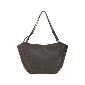 �W�����j�E�L�A���[�j ���f�B�[�X �V�����_�[�o�b�O �o�b�O Bloom ostrich-effect leather shoulder bag Brown