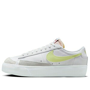 Nike iCL fB[X Xj[J[ y(WMNS) Nike Blazer Low Platform 'White Life Lime' DJ0292-115z TCY US_7(24.0cm)