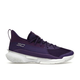 Under Armour アンダーアーマー メンズ スニーカー 【Under Armour Curry 7】 サイズ US_8.5(26.5cm) Team Purple White