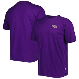 トッミーバハマ メンズ Tシャツ トップス Baltimore Ravens Tommy Bahama Bali Skyline TShirt Purple