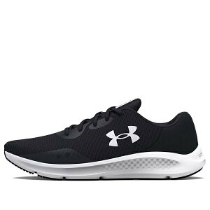 Under Armour アンダーアーマー レディース スニーカー 【(WMNS) Under Armour Charged Pursuit 3 'Black White' 3024889-001】 サイズ US_7(24.0cm)