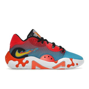 Nike �i�C�L �����Y �X�j�[�J�[ �yNike PG 6 Hot Wheels�z �T�C�Y US_8.5(26.5cm) Laser Blue/Black/Siren Red/Laser Orange