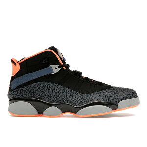 Jordan W[_ Y Xj[J[ yJordan 6 Rings Elephantz TCY US_9.5(27.5cm) Black/Atomic Orange/New Slate/Wolf Grey