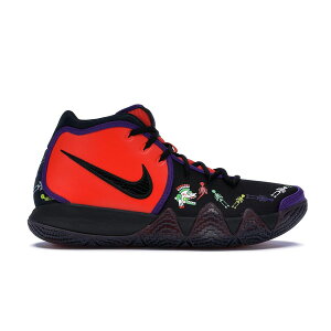Nike �i�C�L �����Y �X�j�[�J�[ �yNike Kyrie 4 Day of the Dead�z �T�C�Y US_8(26.0cm) Team Orange/Black-Multi-Color