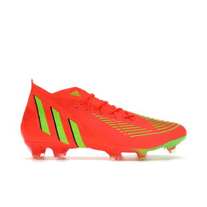 adidas �A�f�B�_�X �����Y �X�j�[�J�[ �yadidas Predator Edge.1 FG Solar Red Team Solar Green�z �T�C�Y US_6.5(24.5cm) Solar Red/Team Solar Green/Core Black