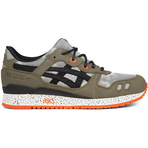 ASICS �A�V�b�N�X �����Y �X�j�[�J�[ �yASICS Gel-Lyte III Bait Guardian�z �T�C�Y US_M_13 Dark Olive/Black