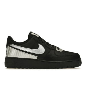 Nike �i�C�L �����Y �X�j�[�J�[ �yNike Air Force 1 Low 3M Black�z �T�C�Y US_9.5(27.5cm) Black/Black-Metallic Silver