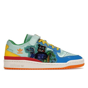 adidas �A�f�B�_�X �����Y �X�j�[�J�[ �yadidas Forum Low Kerwin Frost Benchmates�z �T�C�Y US_12.5(30.5cm) Aqua/Blue/Yellow