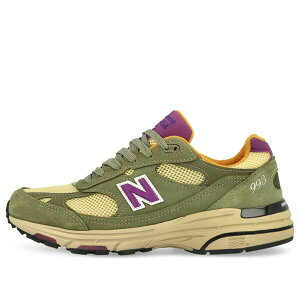 New Balance �j���[�o�����X �����Y �X�j�[�J�[ �yNew Balance x Teddy Santis 993 Made in USA 'Olive Leaf Maize' U993OL�z �T�C�Y US_8.5(26.5cm)