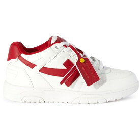 OFF-WHITE オフホワイト メンズ スニーカー 【OFF-WHITE Out Of Office OOO Low Tops】 サイズ EU_40(25.0cm) 2024 Lunar New Year Red White