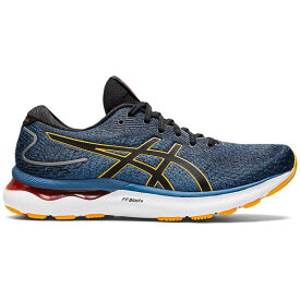 ASICS アシックス メンズ スニーカー 【ASICS Gel Nimbus 24】 サイズ US_13(31.0cm) Azure Blue Amber