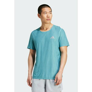 AfB_X Y T_ V[Y RUNNING CLIMACOOL - Sports T-shirt - mint ton preloved teal