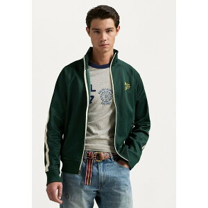 t[ Y T_ V[Y LONG SLEEVE FULL ZIP - Zip-up sweatshirt - college green