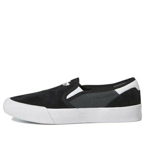 adidas �A�f�B�_�X �����Y �X�j�[�J�[ �yadidas Shmoofoil Slip-On 'Core Black' IG5268�z �T�C�Y US_5(23.0cm)